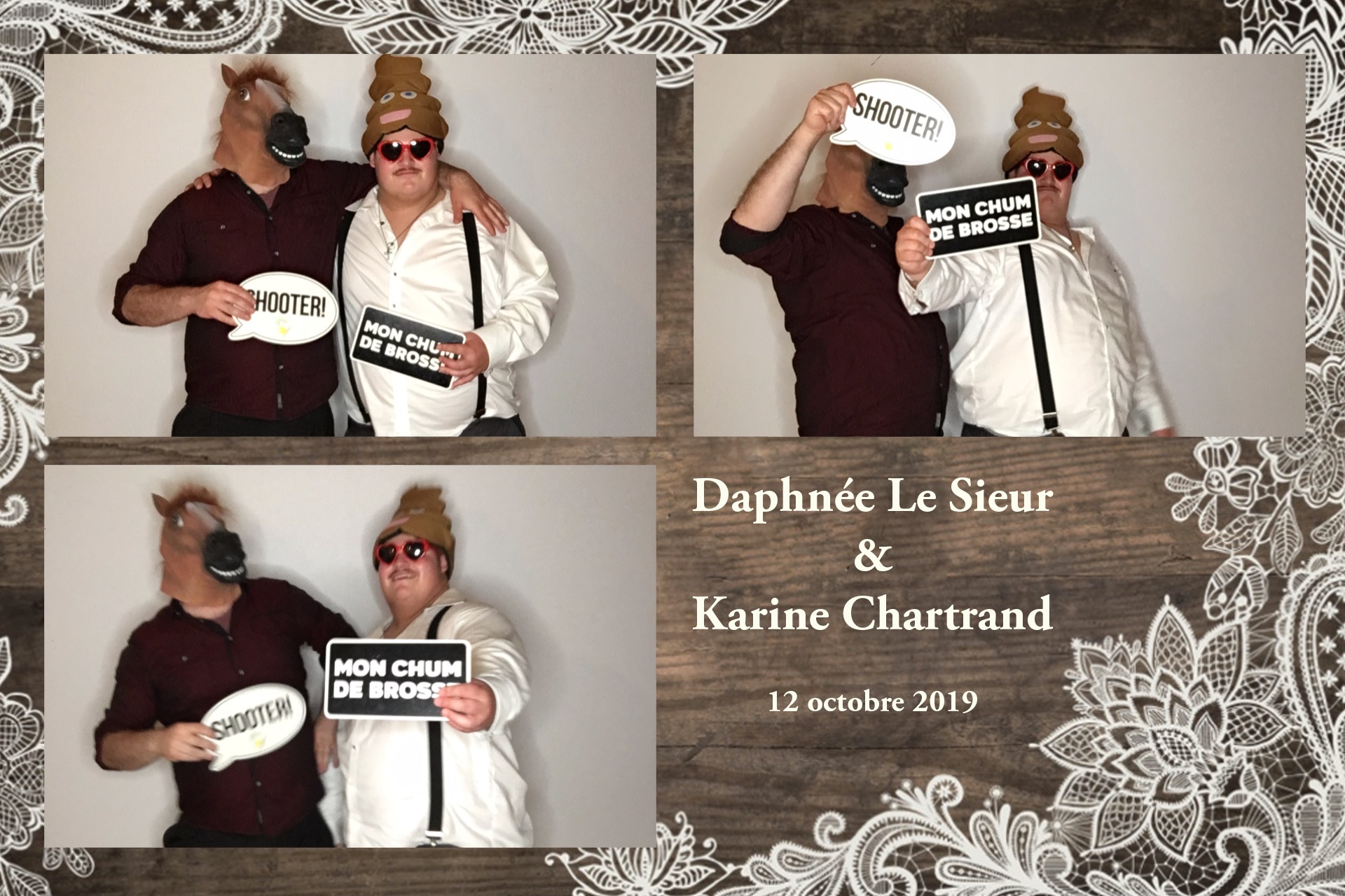 Mariage de Daphnée et Karine | View more photos from the event at album.pbooth.red/u/Photobooth-RED/Mariage-de-Daphnée-et-Karine